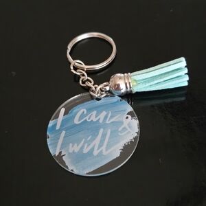 1pc I can & I will - Keychain